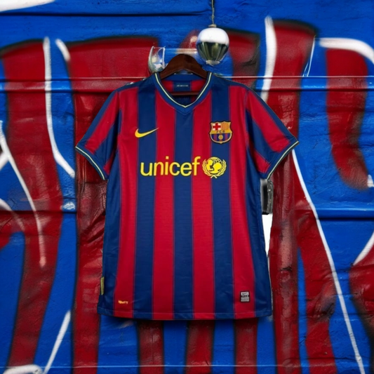 FC Barcelona Home 2009/2010 Retro Jersey