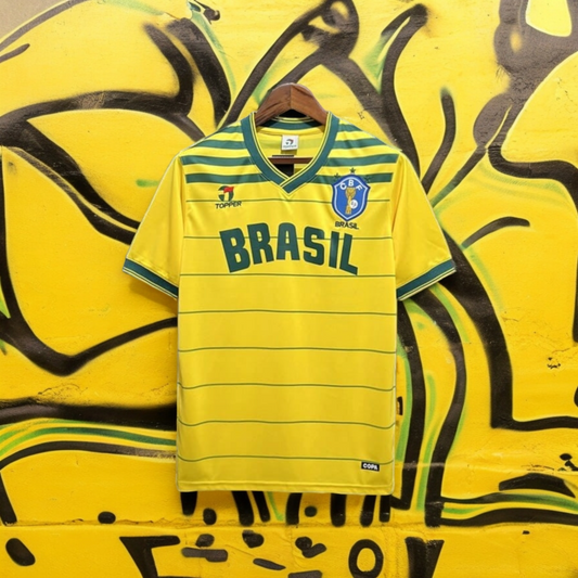 1984 Brazil Retro Jersey