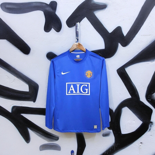 2007/2008 Manchester United Third Long Sleeve Retro Jersey