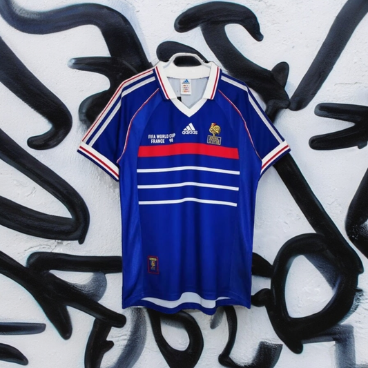 1998 France Home Retro Jersey