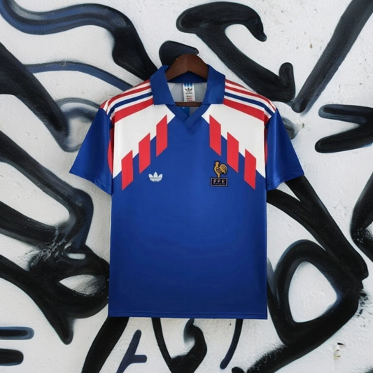 France Home 1988/1990 Retro Jersey