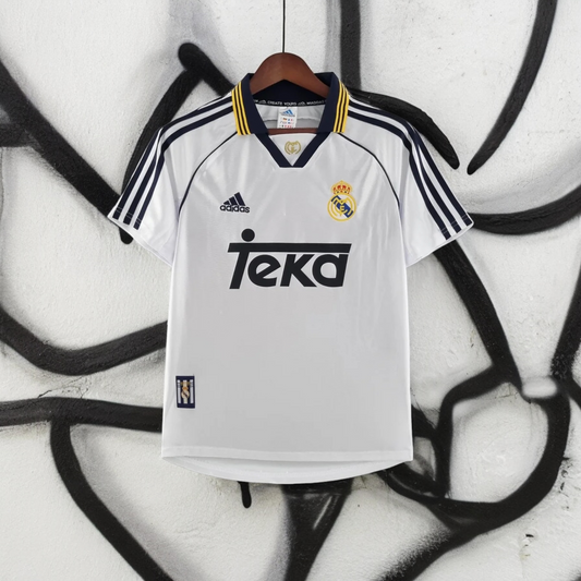 1998/2000 Real Madrid Home Retro Jersey