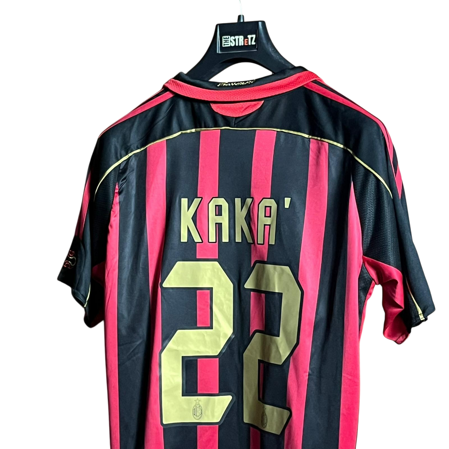 2006/2007 AC Milan KAKA Home Jersey Behind Detailed