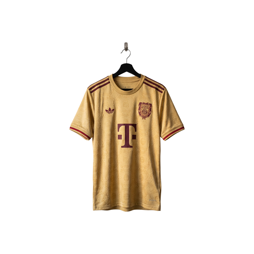 FC Bayern Munich 125 Anniversary Gold Jersey