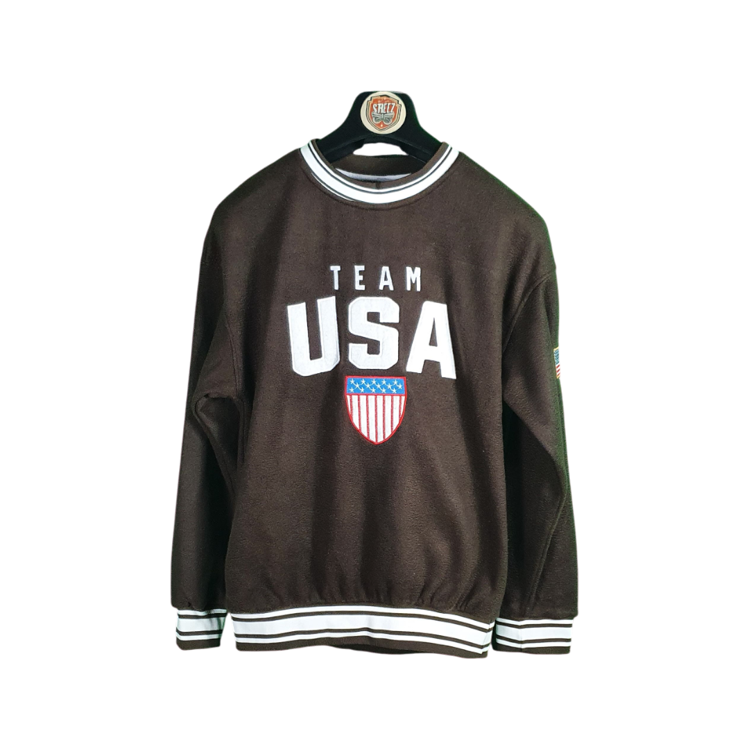 USA Brown Sweatshirt
