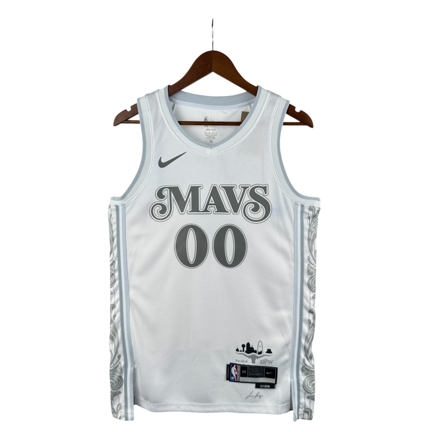 Dallas Mavericks White Jersey